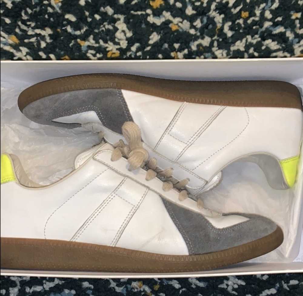 Maison Margiela AUTHENTIC WHITE/GREY/LIME GREEN M… - image 1