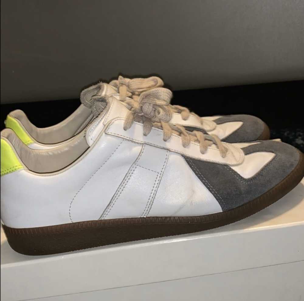 Maison Margiela AUTHENTIC WHITE/GREY/LIME GREEN M… - image 2