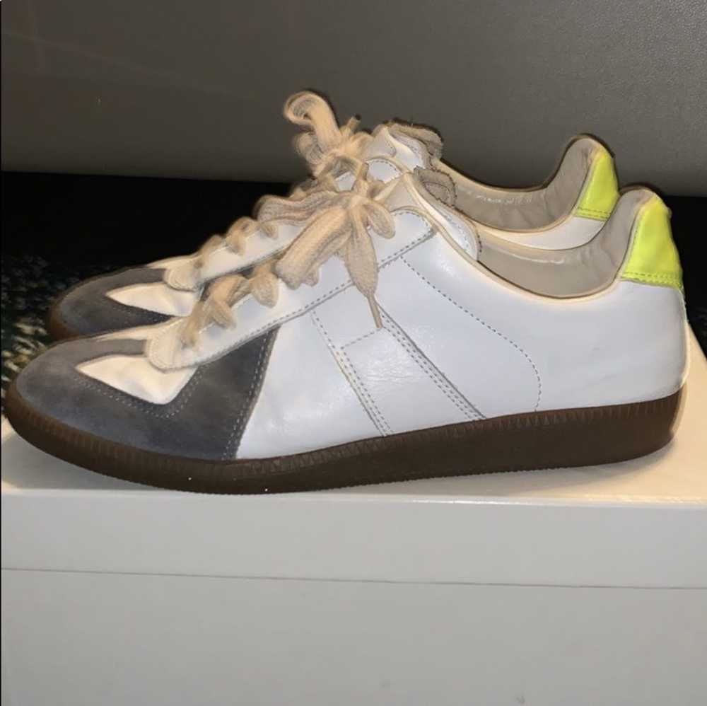 Maison Margiela AUTHENTIC WHITE/GREY/LIME GREEN M… - image 3