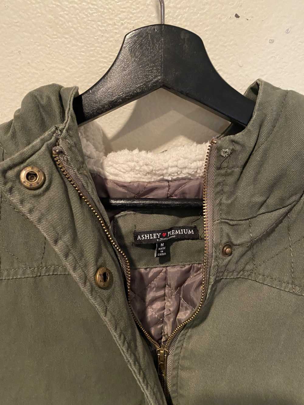 Military × Vintage Army Green Ashley Premium Coat - image 3