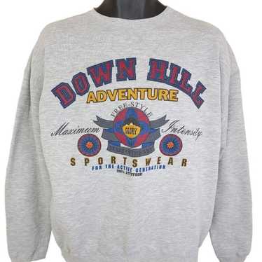 Vintage Bugle Boy Down Hill Adventure Sweatshirt V