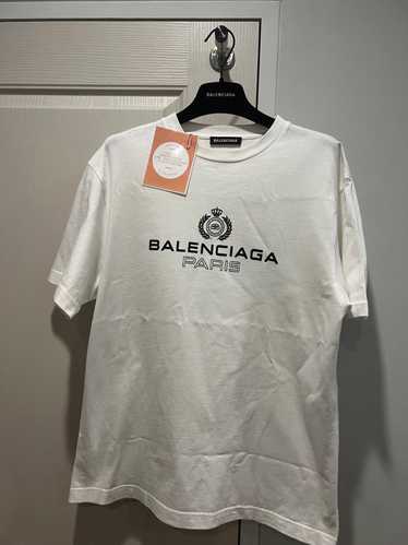 Balenciaga Balenciaga Paris T shirt White