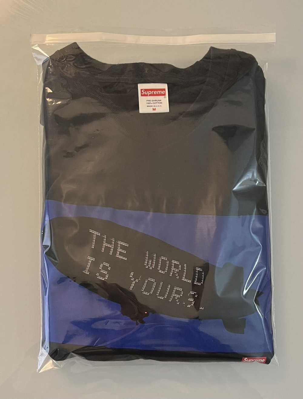 Supreme Supreme Scarface Blimp Tee Black The Worl… - image 1