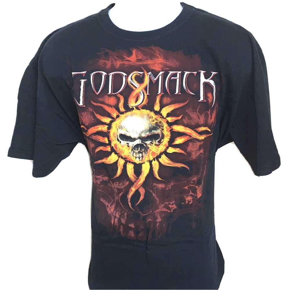 Gildan Godsmack Lot Of 2 Concert Shirts 2012 Mens… - image 3