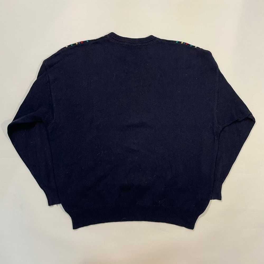 Vintage Franco Callegari navy sweater jumper coog… - image 5