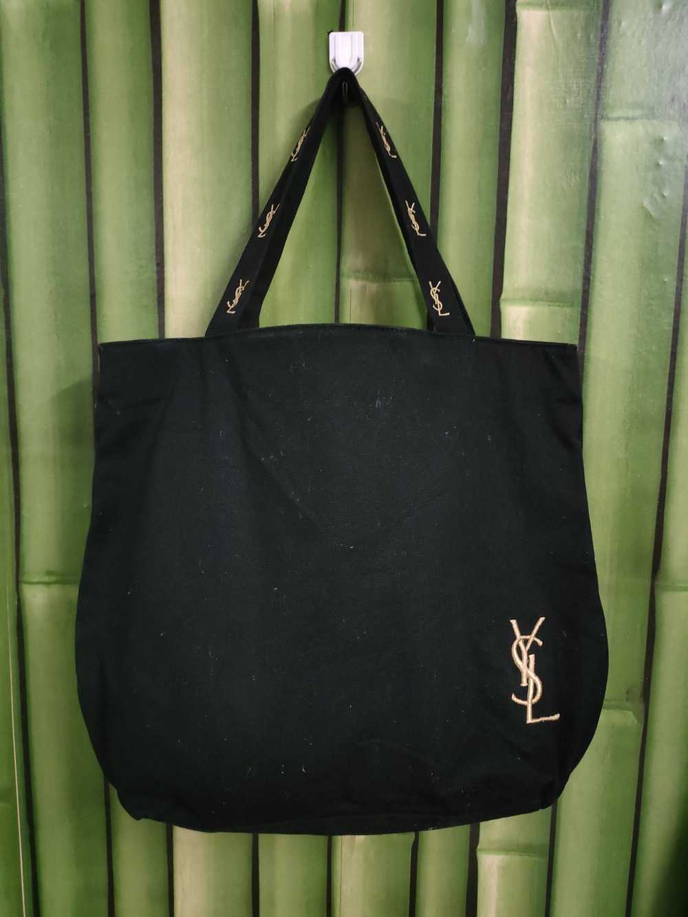 Yves Saint Laurent Tote bag YSL parfums,embroider… - image 1