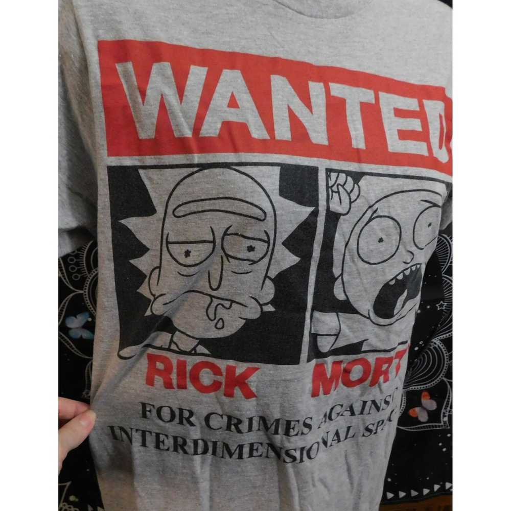 Ripple Junction Rick And Morty Wanted Tee - image 2