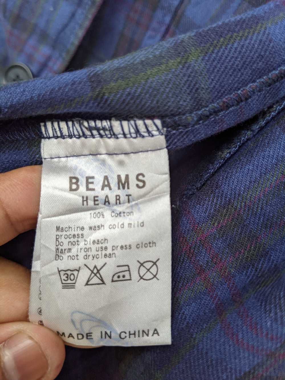 Beams Plus × Japanese Brand BEAMS HEART CHECK BLA… - image 10