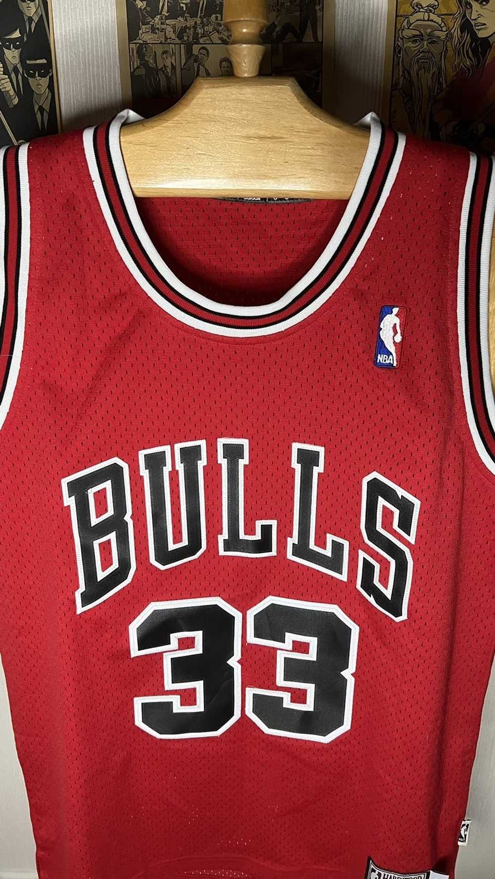 Adidas × NBA × Vintage VTG 90’s Chicago Bulls NBA… - image 2
