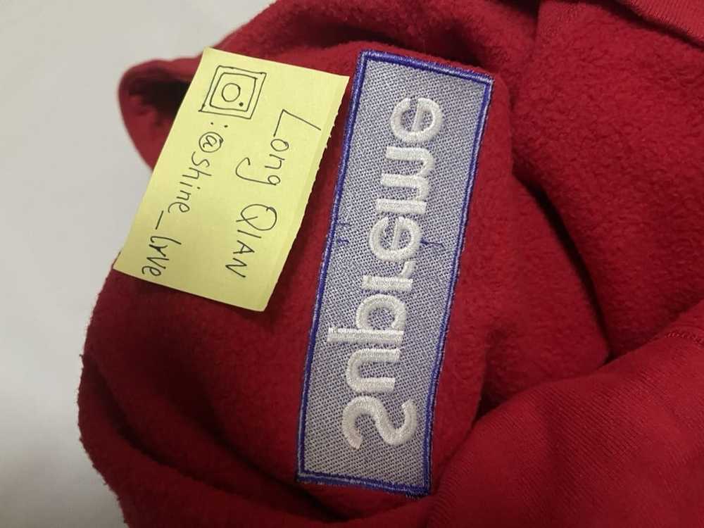 Supreme Supreme fw17 purple on red box logo hood … - image 4