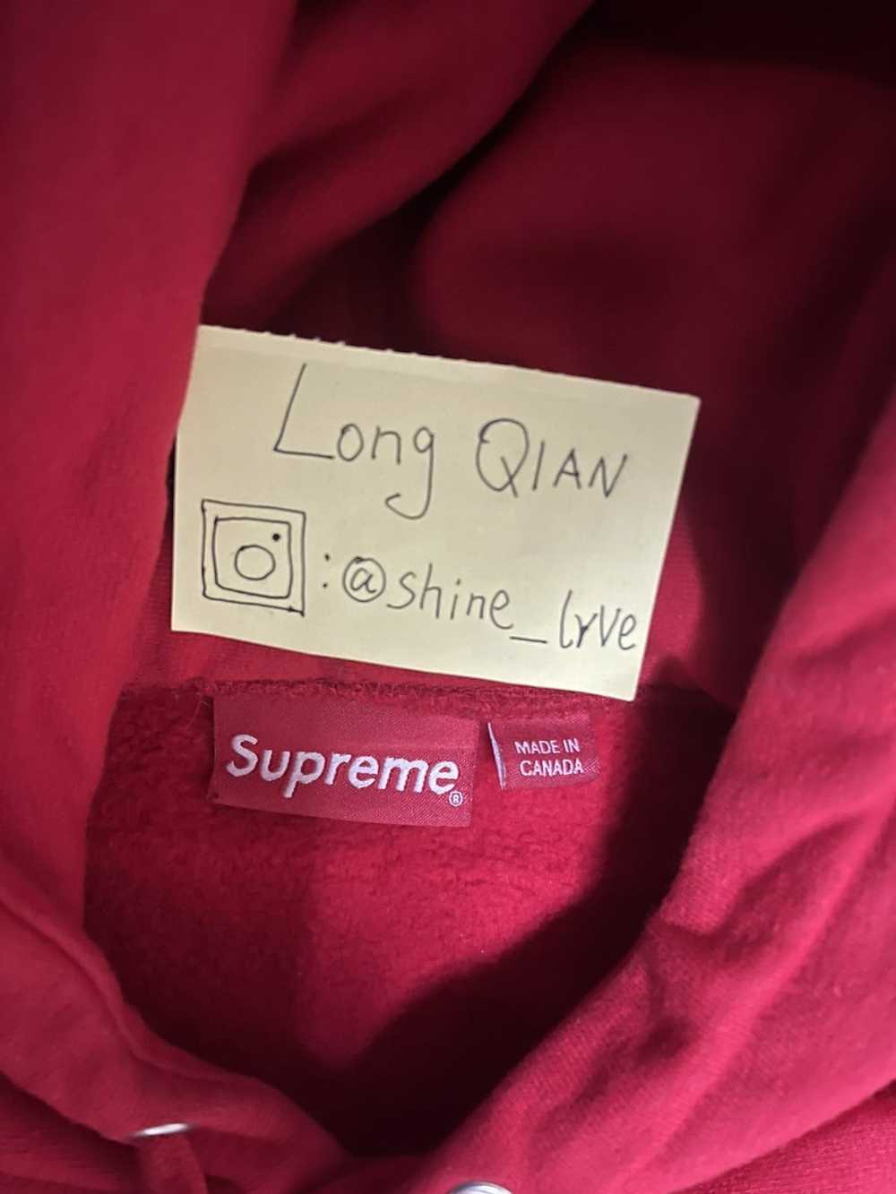 Supreme Supreme fw17 purple on red box logo hood … - image 6