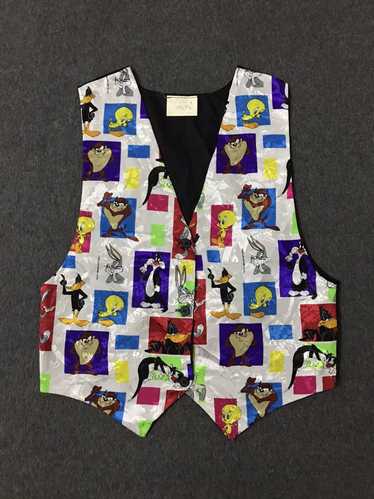 Disney × Vintage Vintage LONELY TUNES Waistcoat - image 1