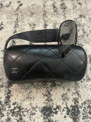 Chanel Chanel Black Aviator Sunglasses