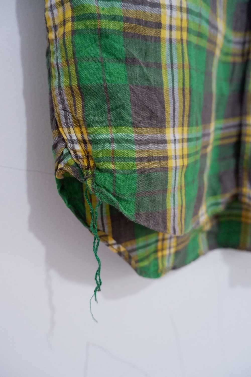 Japanese Brand × Sanca Vintage Sanca Linen Flanel… - image 4