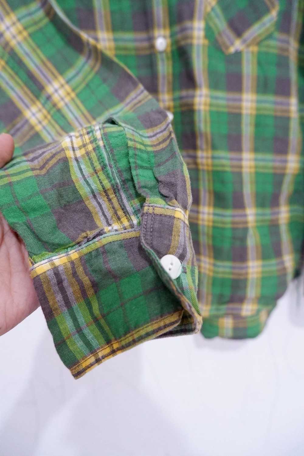 Japanese Brand × Sanca Vintage Sanca Linen Flanel… - image 5