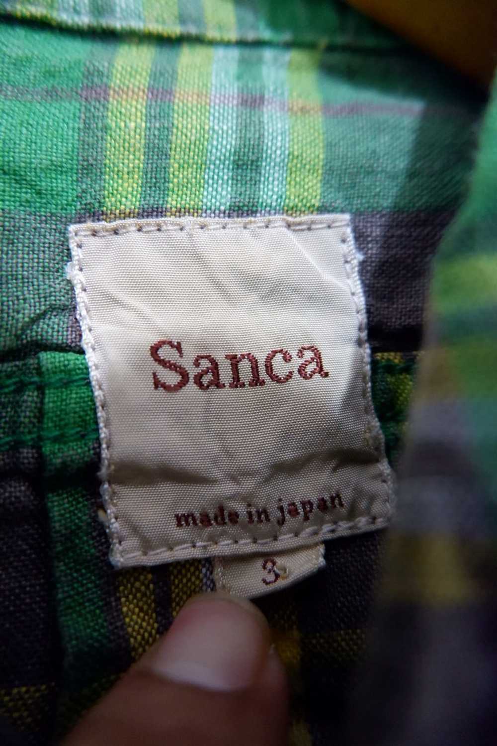 Japanese Brand × Sanca Vintage Sanca Linen Flanel… - image 7