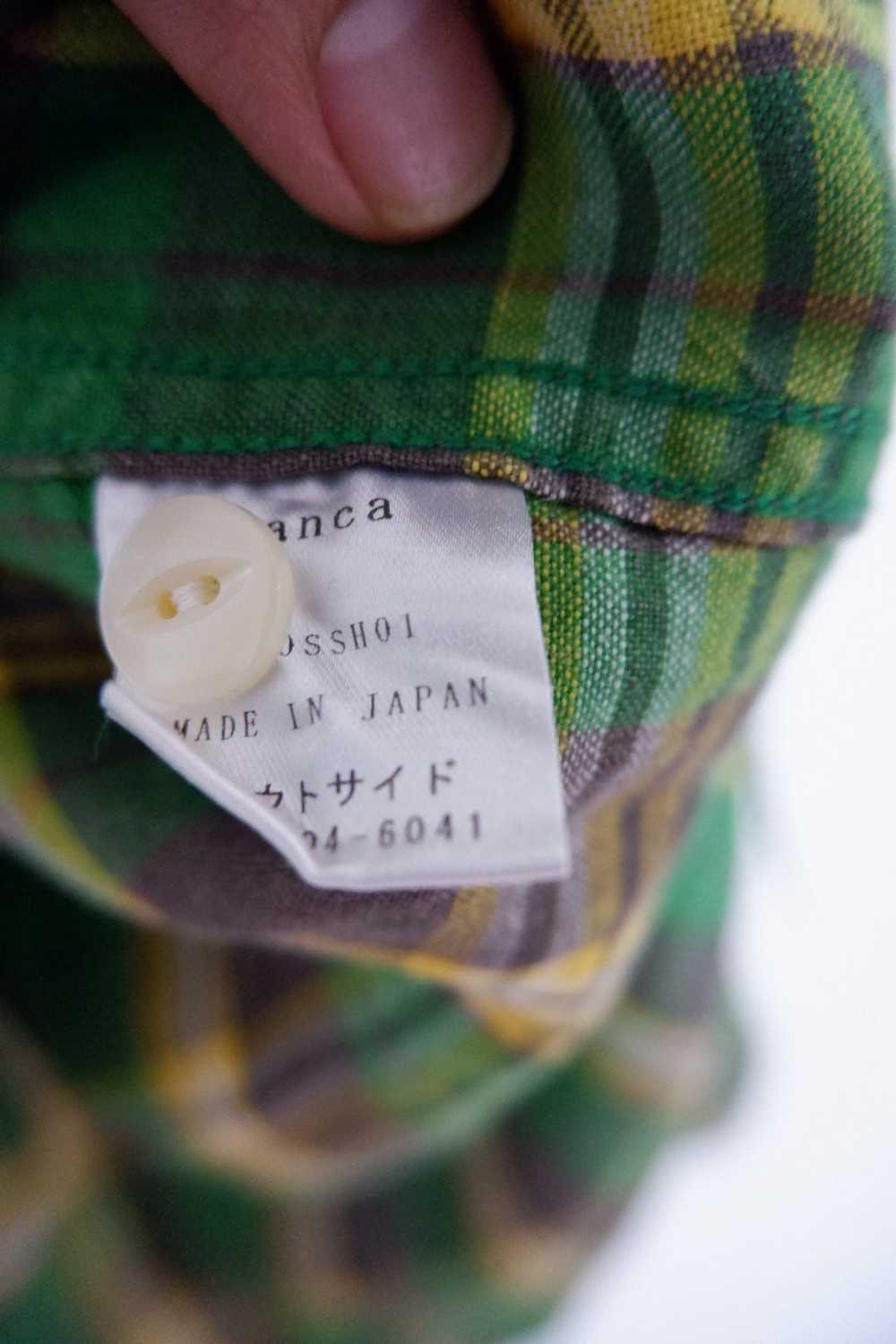 Japanese Brand × Sanca Vintage Sanca Linen Flanel… - image 8