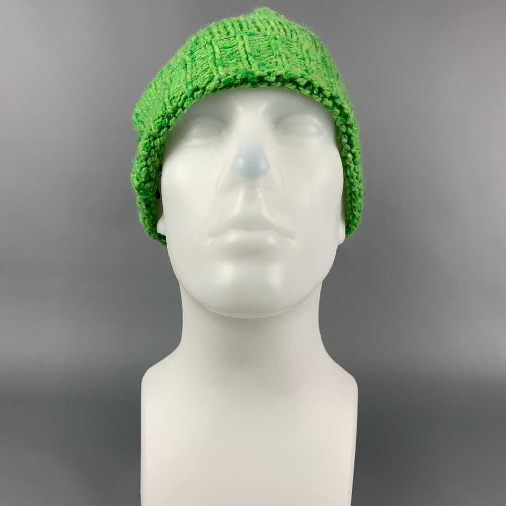 Other NEW SCOTLAND Green Knitted Cashmere Beanie - image 2