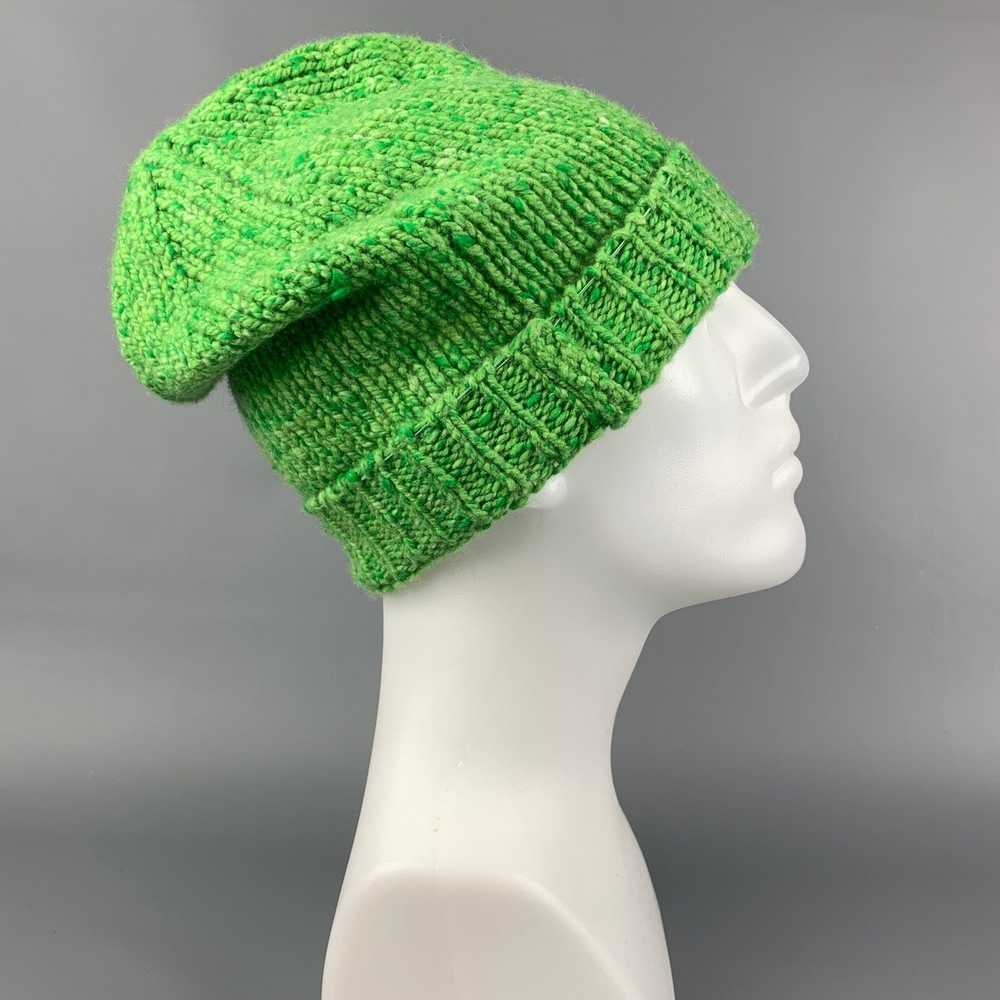 Other NEW SCOTLAND Green Knitted Cashmere Beanie - image 3