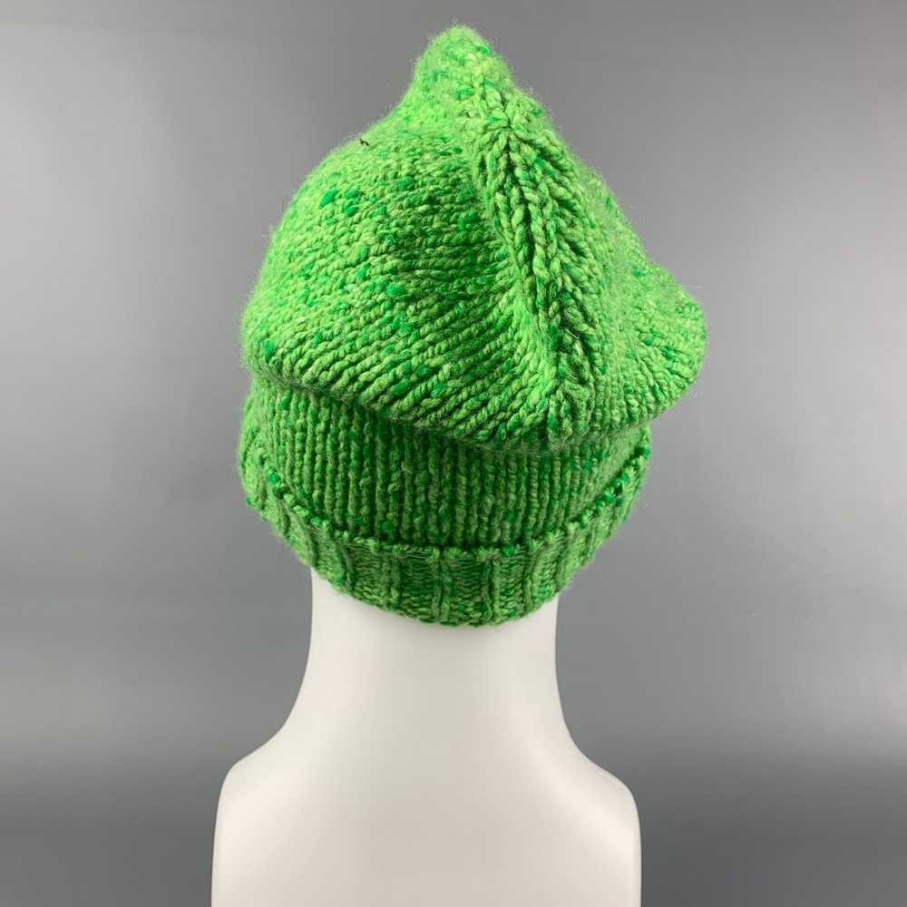 Other NEW SCOTLAND Green Knitted Cashmere Beanie - image 4