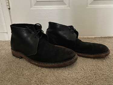 Acne Studios Suede and leather boots - image 1