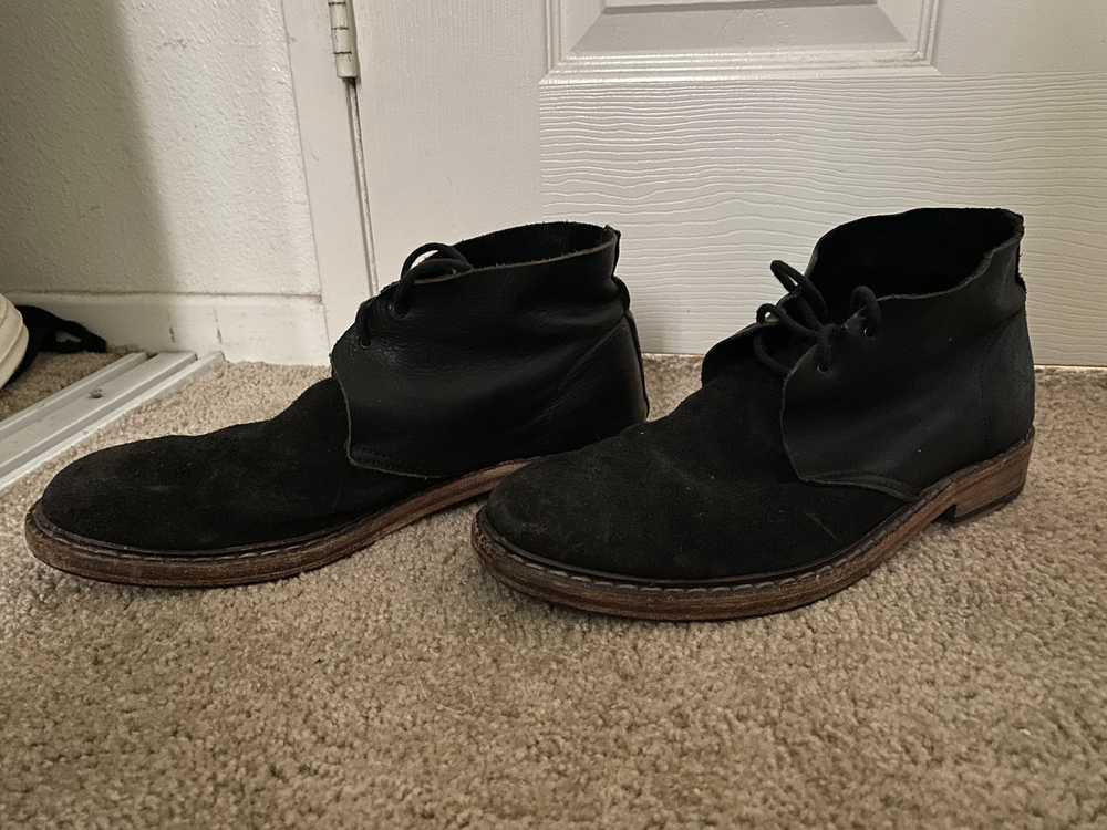 Acne Studios Suede and leather boots - image 2