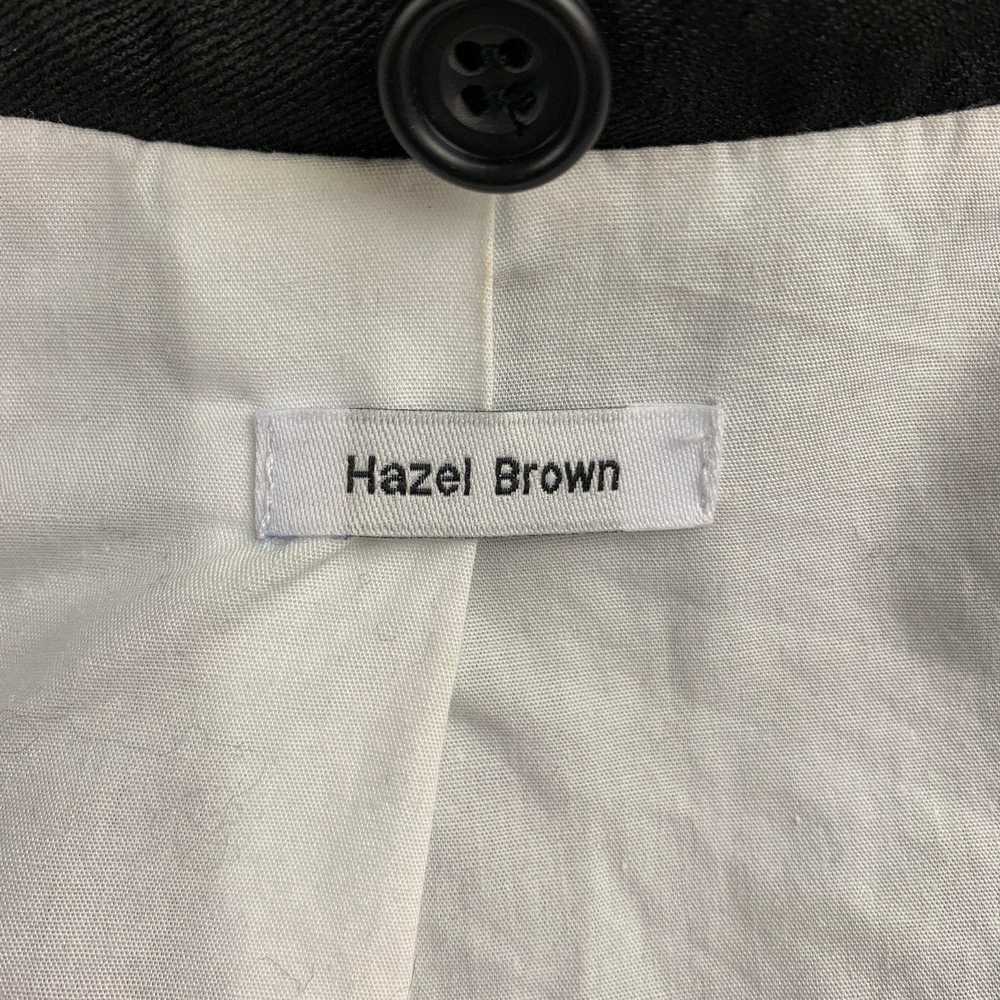 Other HAZEL BROWN Black Cotton Lycra Notch Lapel … - image 6