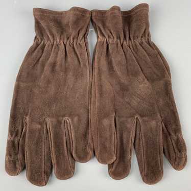 Other Vintage GATES Dark Brown Deer Skin Suede Gl… - image 1