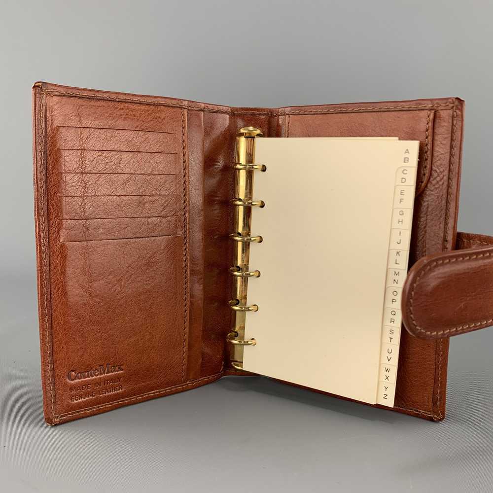 Other CONTE MAX Tan Leather Phone Contacts Book - image 5