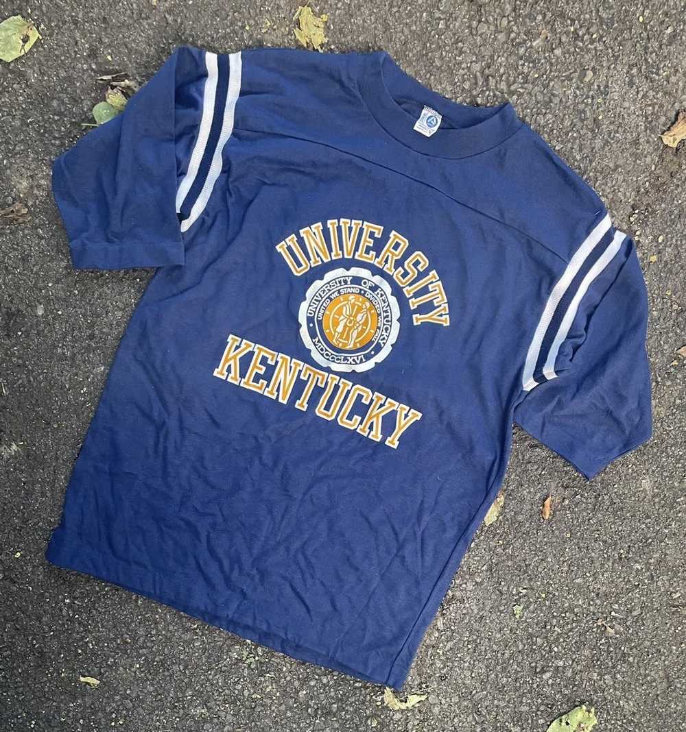 Vintage 80s university of kentucky shirt - image 1