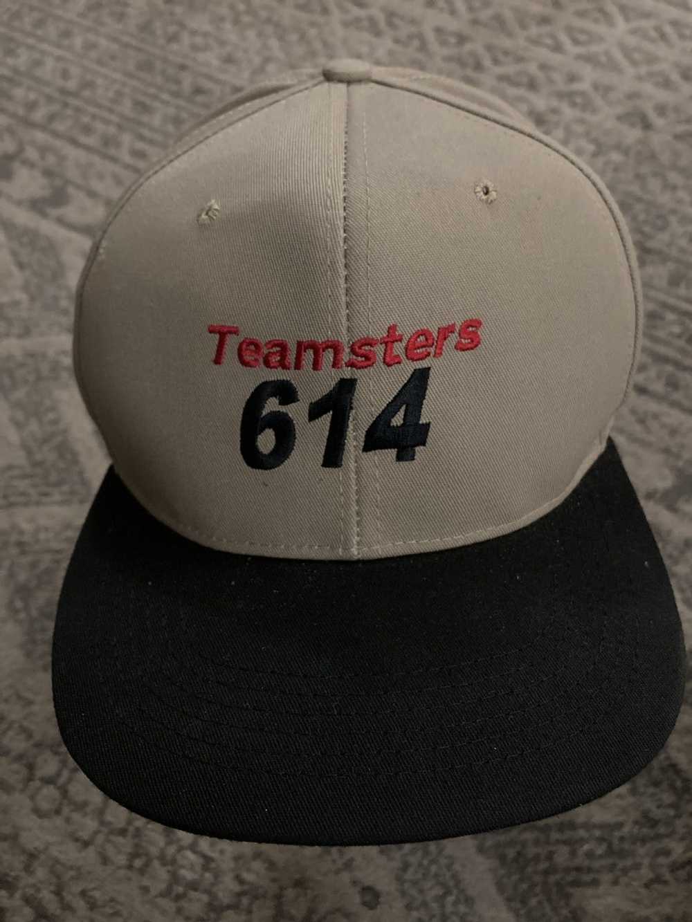 Made In Usa × Trucker Hat × Vintage TEAMSTERS 614… - image 1