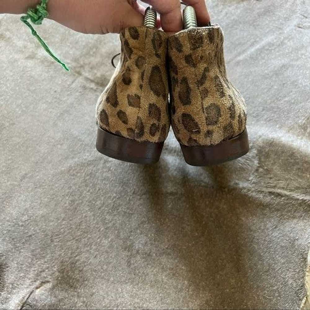 Saks Fifth Avenue Saks Fifth Avenue Suede Leopard… - image 6