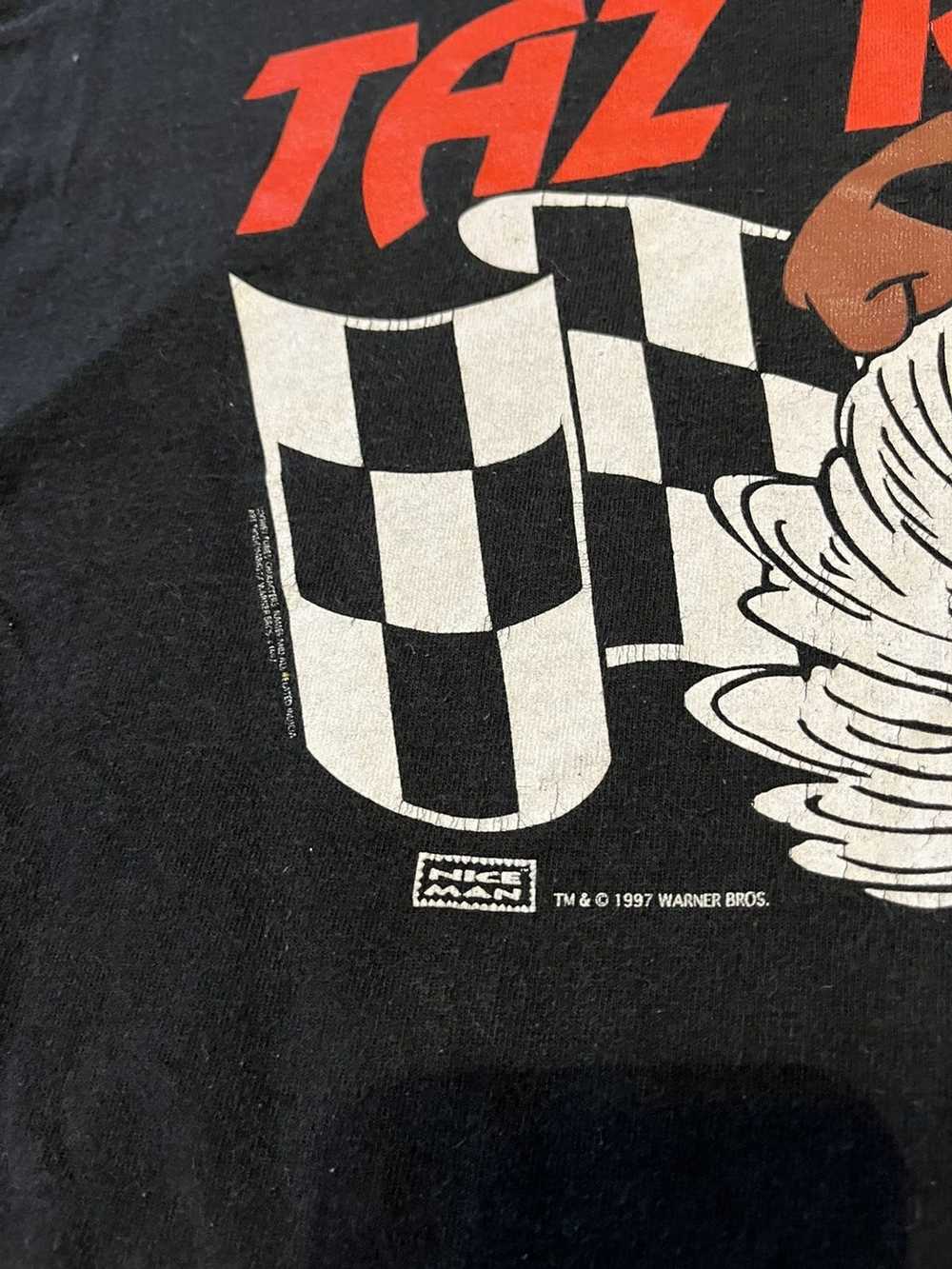 NASCAR × Vintage Vintage Nascar Taz shirt - image 3