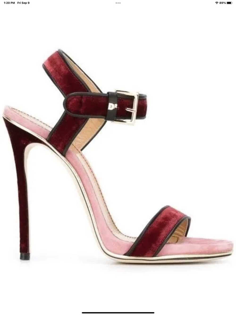 Dsquared2 Dsquared2 velvet sandals - image 1