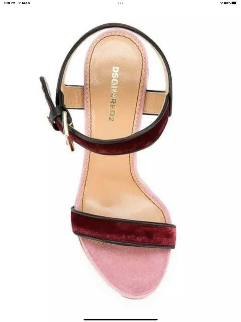 Dsquared2 Dsquared2 velvet sandals - image 3