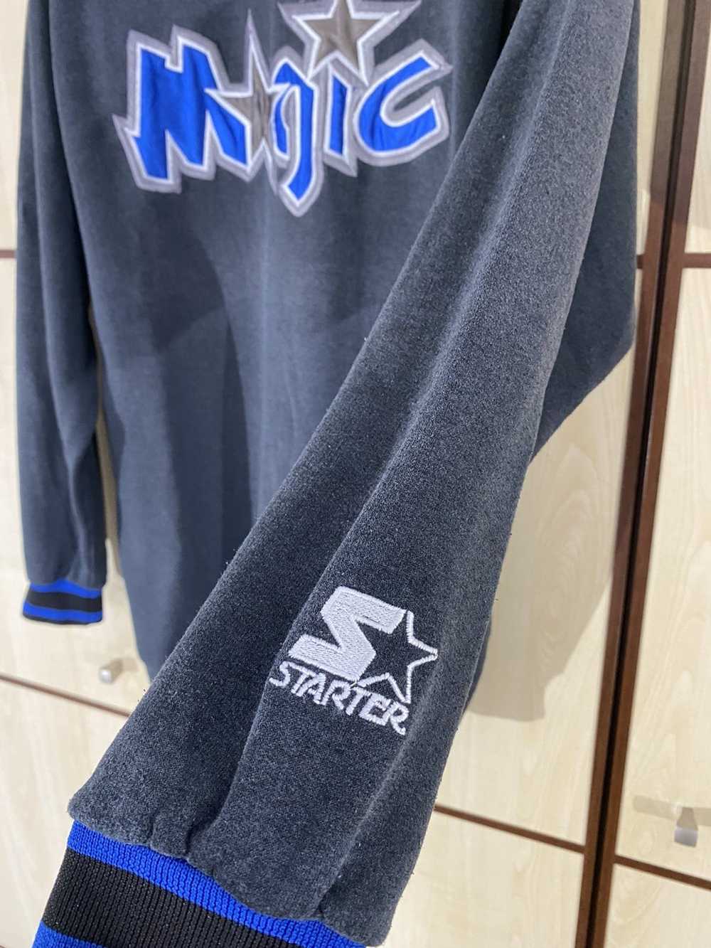 NBA × Starter × Vintage Orlando magic 90’s crewne… - image 3