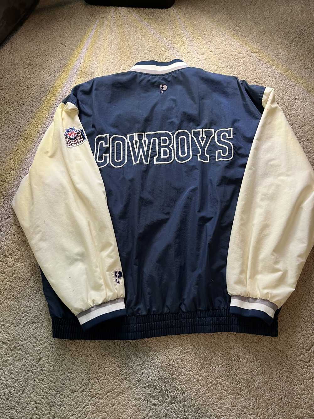 Pro Player vintage cowboys button up windbreaker - image 2