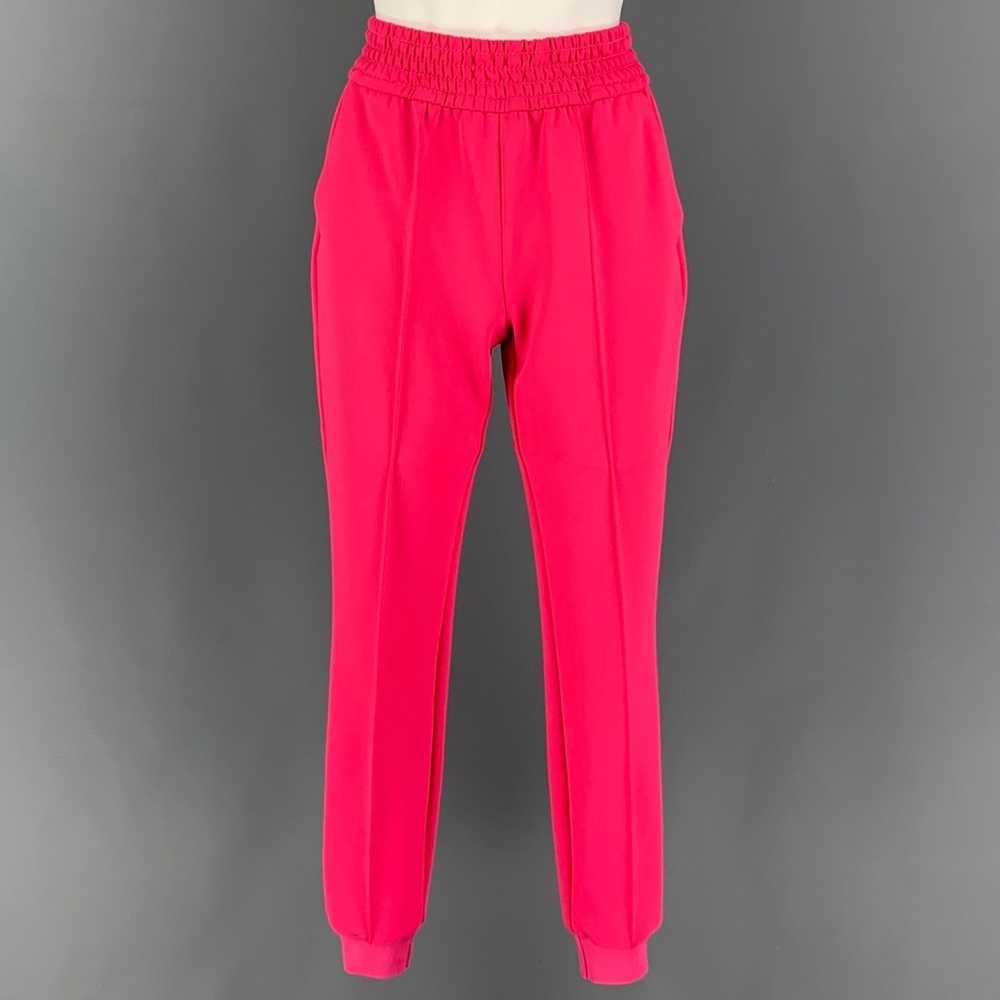 Alice + Olivia Pink Polyester Casual Pants - image 1