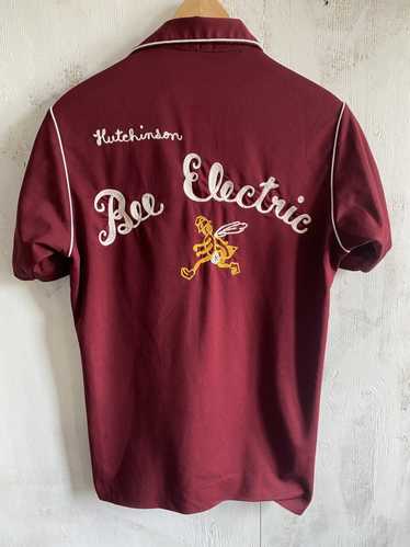 Vintage 60s King Louie “Bee Electric” Work Polo