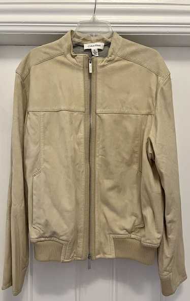 Calvin Klein × Leather Jacket × Very Rare Authenti