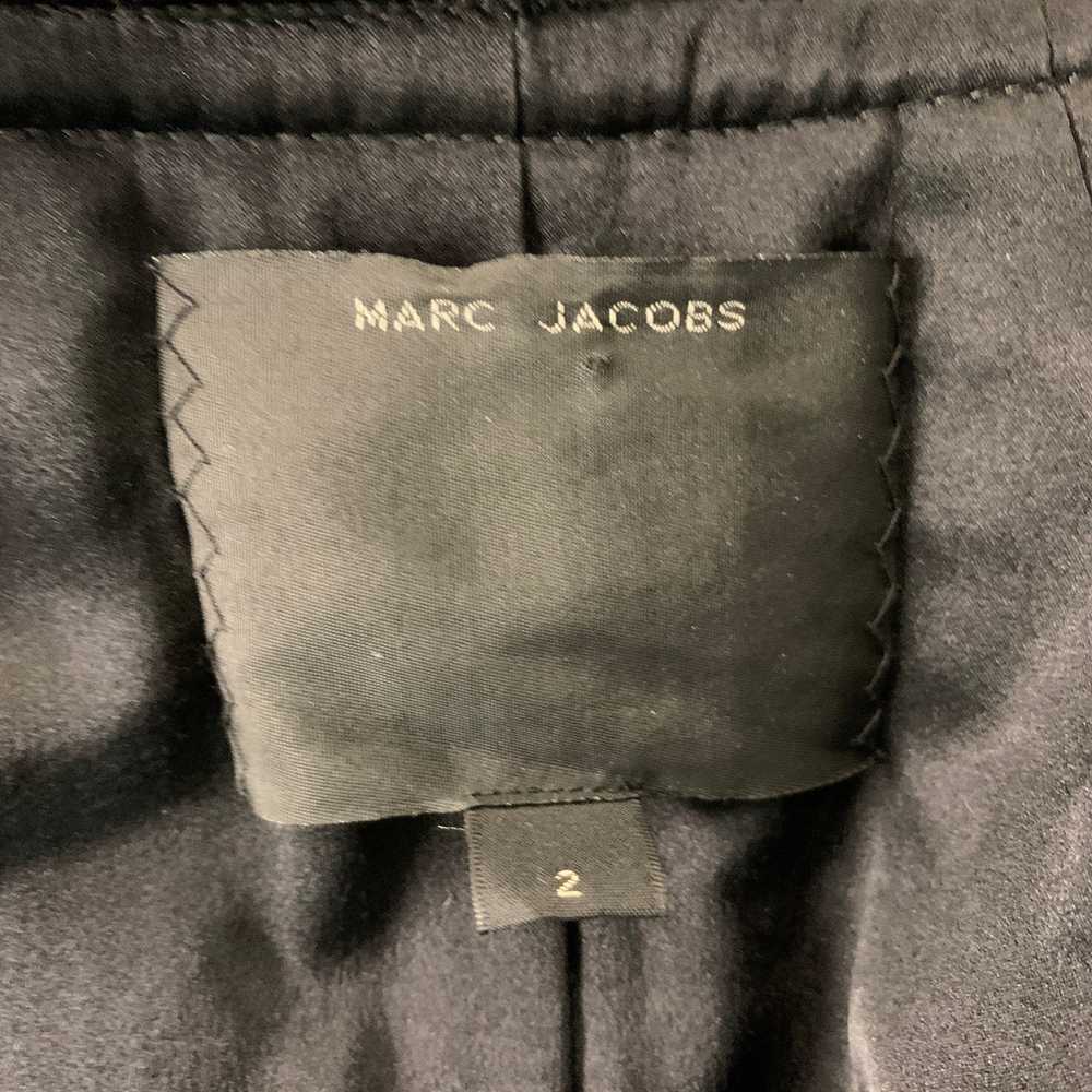 Marc Jacobs Black, White and Green Wool & Modal Jacket - Gem