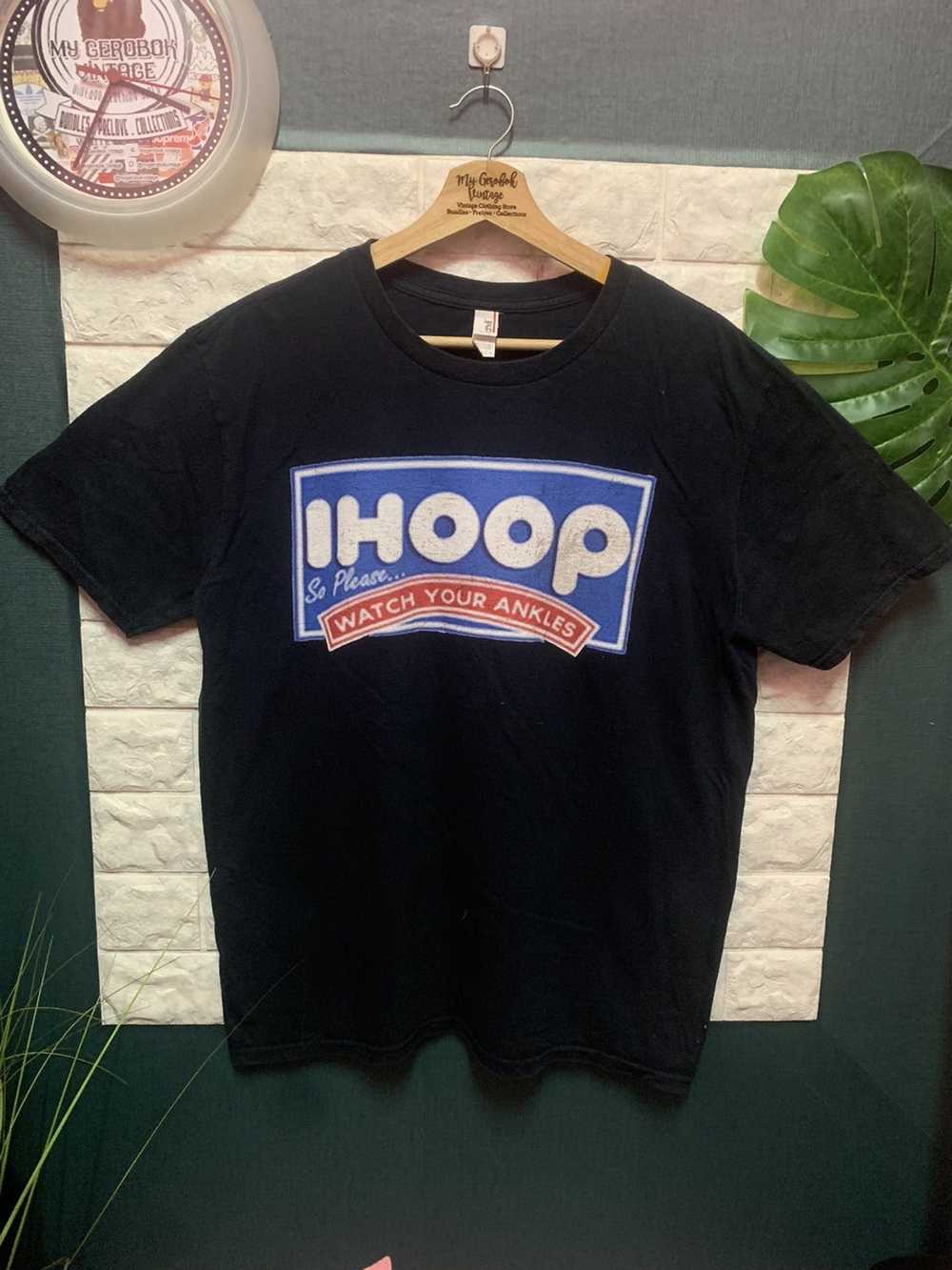 Band Tees × Vintage RARE!! Shirt HOOP Nice Design - image 1