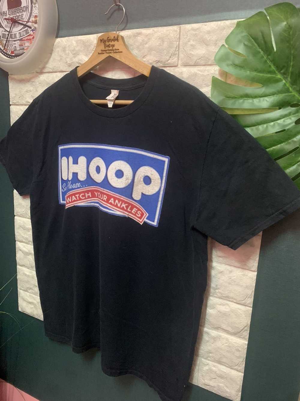 Band Tees × Vintage RARE!! Shirt HOOP Nice Design - image 3