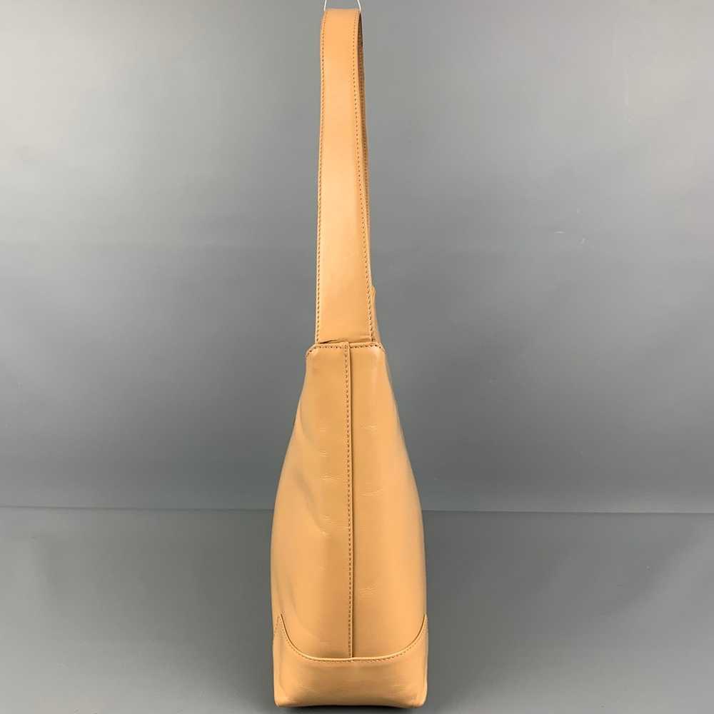Lambertson Truex Beige Leather Shoulder Bag Handb… - image 4
