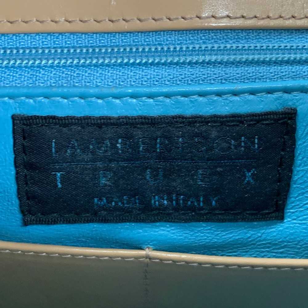 Lambertson Truex Beige Leather Shoulder Bag Handb… - image 7