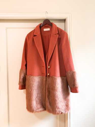 Anthropologie Keepsake The Label Faux Fur Coat - A