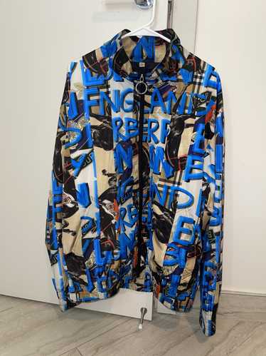 Burberry on sale graffiti jacket