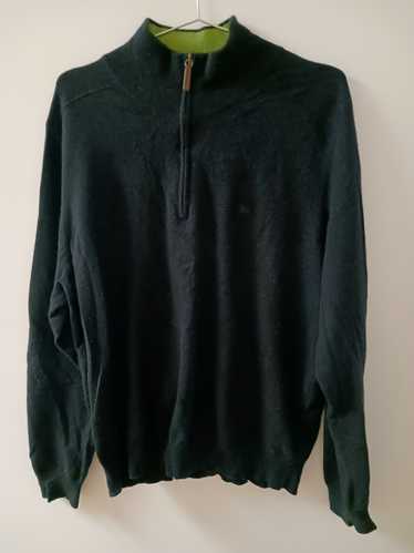 Burberry Half Zip Sweater