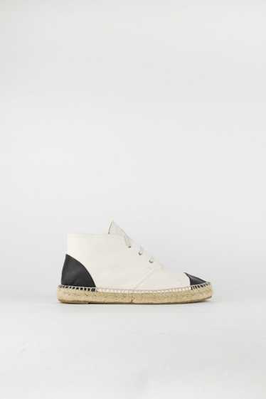 Chanel Chanel Calfskin Desert Boot Espadrilles