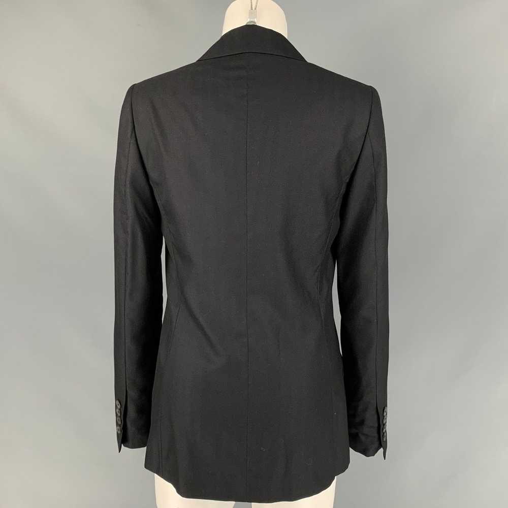 Calvin Klein Black Cashmere Silk Jacke Blazer - image 4